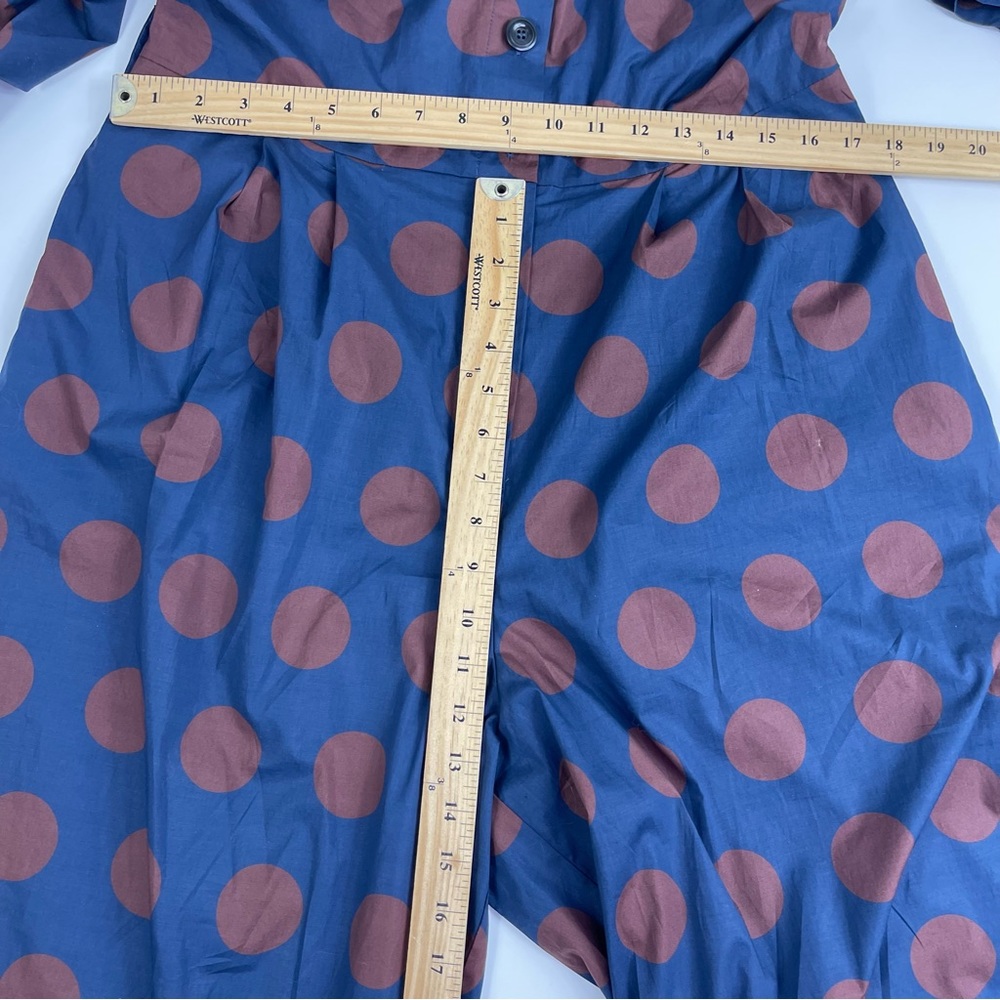 Sea New York Jumpsuit Sz 10 Penny Polka Dot - Picture 11 of 17